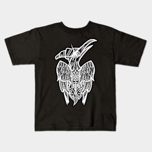 Tribal Crow Kids T-Shirt